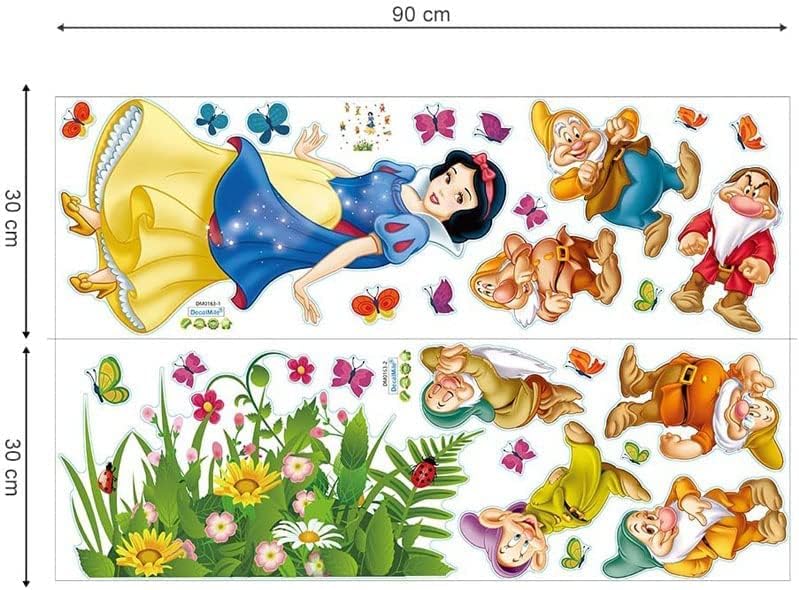 BPA Snow White and The Seven Dwarfs Wall Decals - Image 4