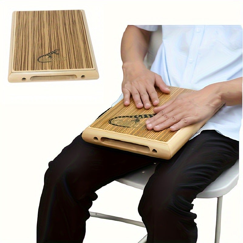 GECKO PAD-2 Portable Drum Kit - Easy-to-Learn Handheld Percussion Instrument with Carrying Case, Zebrawood Technology, Includes Travel Bag - Image 1