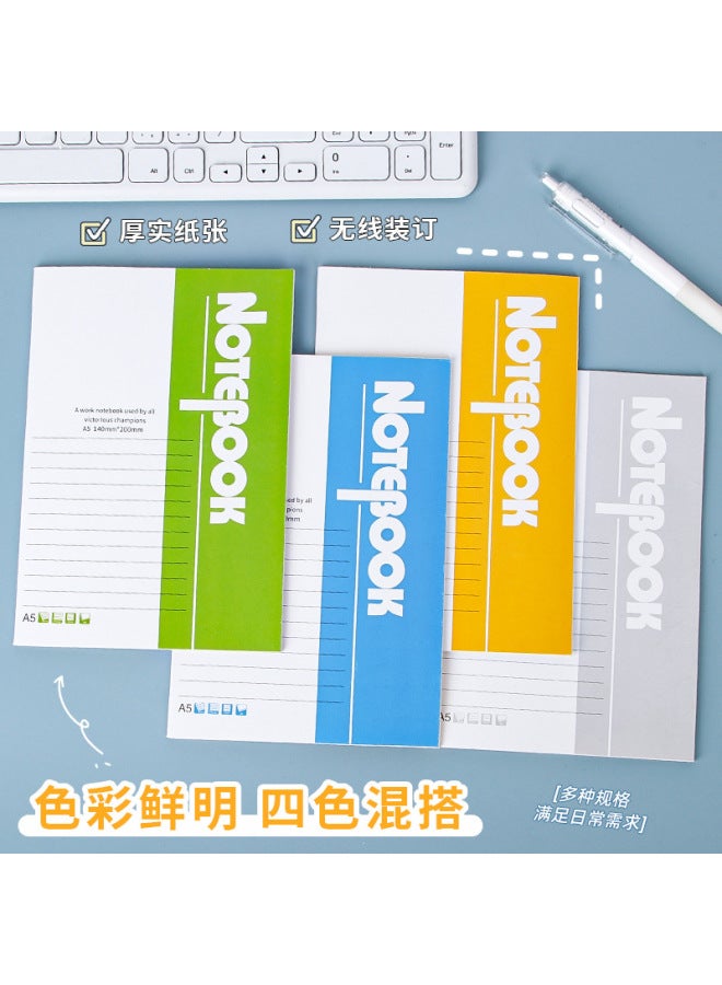 HELPS A5 Office Soft Copy Notebook 60 Pages Meeting Thickened Notepad Student Diary Soft Copy Stationery - Image 2
