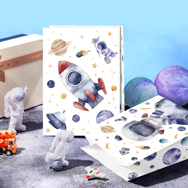 BQK 24Pcs Space Goodie Bags for Party Favors, Gift, and Birthday Decorations - Party Supplies - Image 3