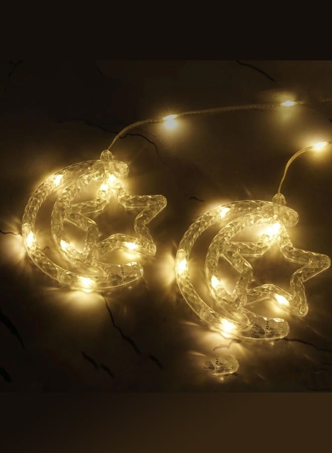 Decorations Ramadan necklace Ramadan crescent and star 5 meters  - Image 2