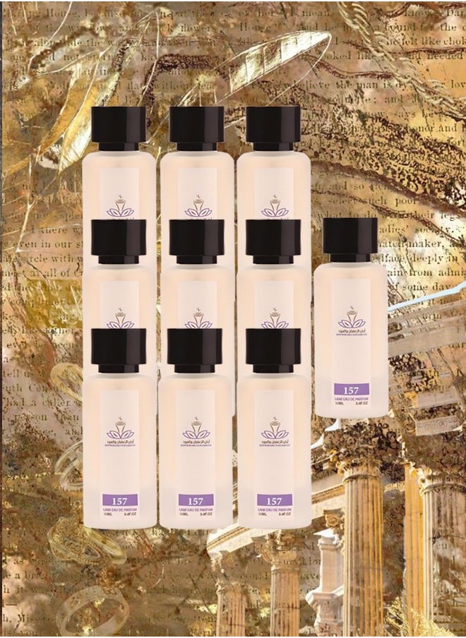 ارض الزعفران - 10 قطع عطر انج شير رقم 157 للنساء 50 مل - Image 1
