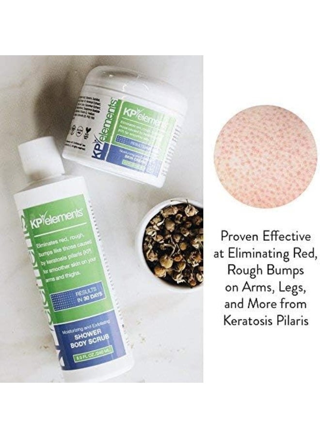 KP Elements KP Elements Keratosis Pilaris Body Scrub & Exfoliating Skin Cream Set  - Image 4