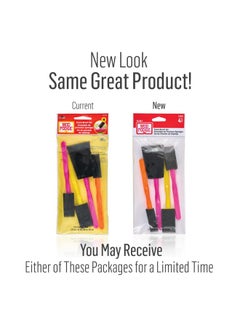 Mod Podge Fba Scrapbooking Foam Brush Set (4 Piece) Assorted 4 Count  - Image 2