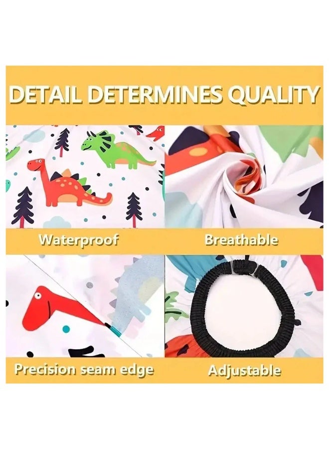 صالون قص شعر الأطفال الاحترافي كيب 112 حيوان - Image 2