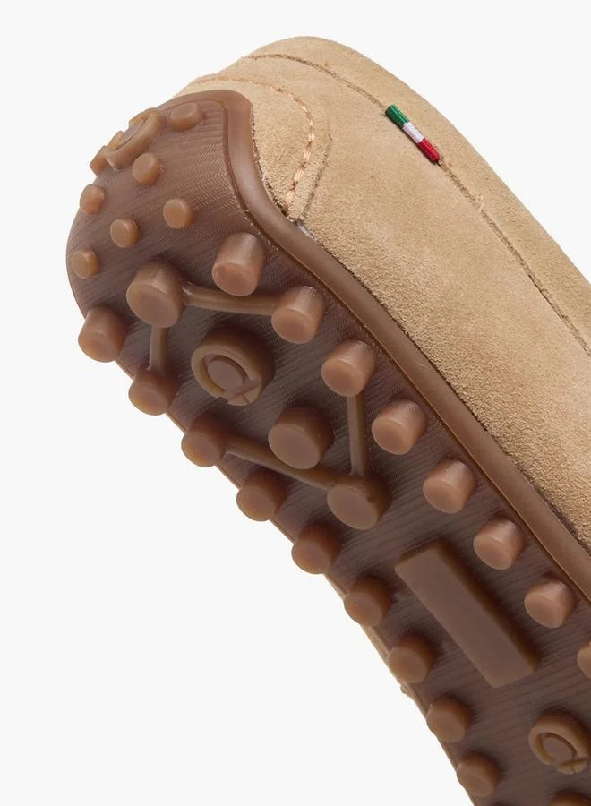 Renzo Ruganni BEIGE Men Leather Loafers for Men | Best Price UAE