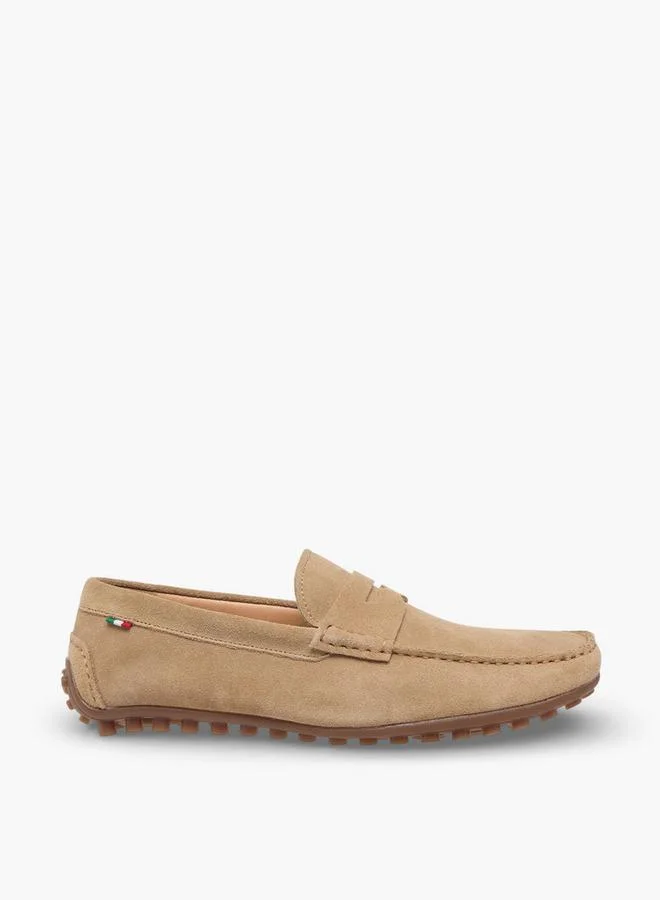 Renzo Ruganni BEIGE Men Leather Loafers for Men | Best Price UAE