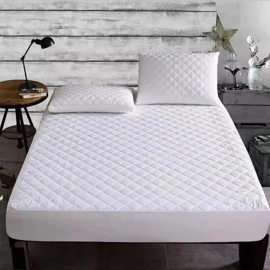 اتي هوميتكس Etehometex Quilted Liquid Proof Mattress Protector Fitted Mattress Protector 100X200 Single