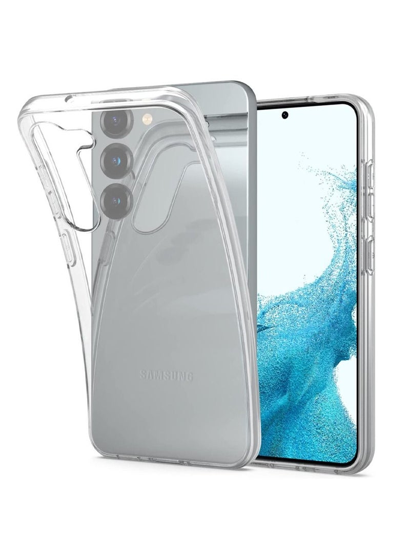 Samsung Galaxy S23 Case Clear Slim Transparent Shockproof TPU Phone Case 6.6 Inch - Image 1