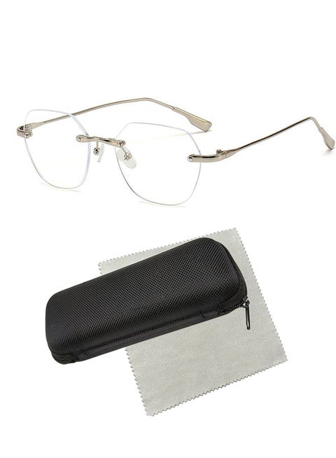 Unisex's Blue Light Blocking Glasses Reading Eye Fatigue Prevention Computer Reading Games and TV