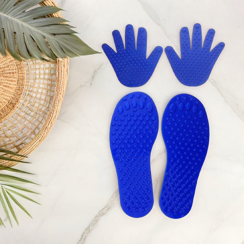 2 Pairs Spot Markers: Non- Hand And Feet Markers For Kids Education And Preschool Classroom Kindergarten Learning Activity - Image 3