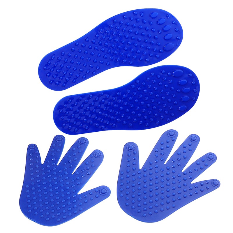 2 Pairs Spot Markers: Non- Hand And Feet Markers For Kids Education And Preschool Classroom Kindergarten Learning Activity - Image 1