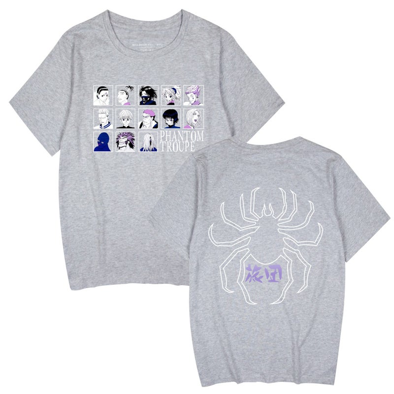 Japanese Anime My Hero Academy Crossing I'M Bodied With Loose Printed Men'S And Women'S Cotton Plus Size T-Shirt Summer - Image 3