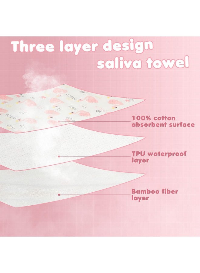 Newwiee 5 Pieces Waterproof Muslin Pullover Baby Bibs Full Coverage Toddler Bibs Soft Absorbent Large Bibs Comfortable Towel Bibs Colorful Baby Drooling Bibs For Feeding And Drooling Toddlers - Image 5