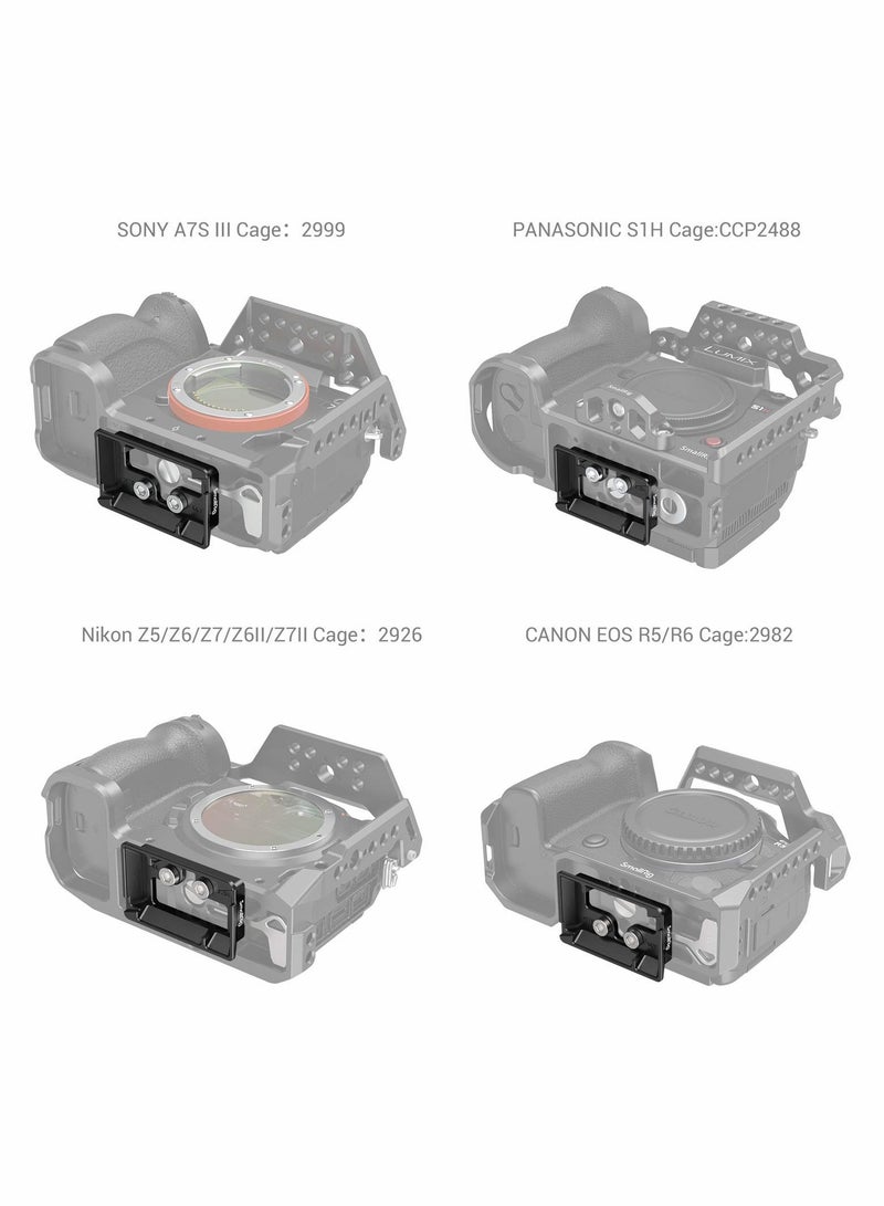 Quick Release Plate for Arca-Type Standard Compatible with DJI RS 2 / RSC 2 / RS 3 / RS 3 Pro Gimbal - 3154 - Image 2
