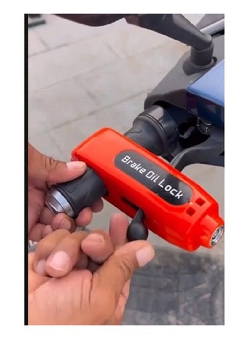 Generic Motorcycle Locks Heavy Duty Anti Theft -Brake Lock- Scooter for Motorcycle Security  - Image 4
