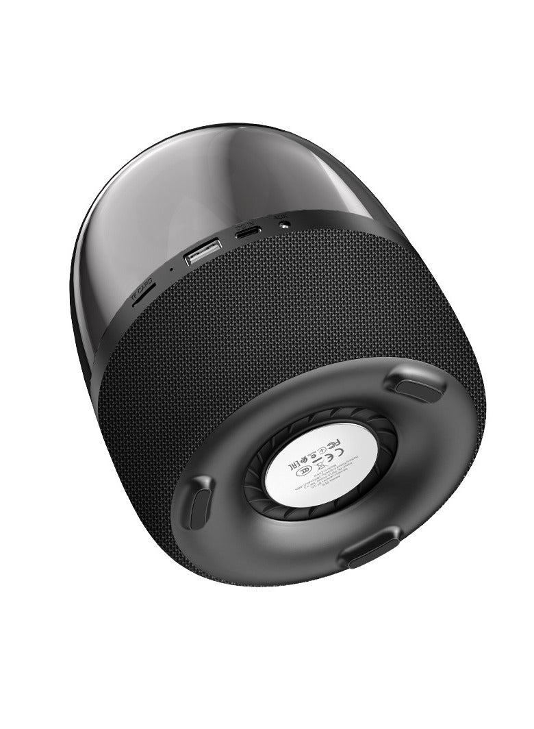 BOROFONE Glazed Colorful Luminous Bluetooth Speaker Suitable for Home and Outdoor Wireless Bluetooth Sound - Image 4