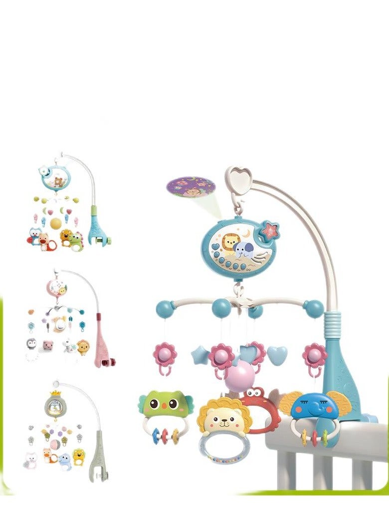 Hot selling baby crib bell toy multifunctional music rotating bedside bell baby smoothing toy  - Image 1