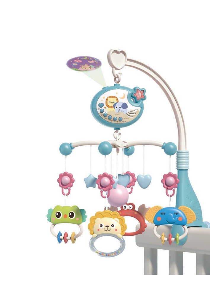 Hot selling baby crib bell toy multifunctional music rotating bedside bell baby smoothing toy  - Image 3