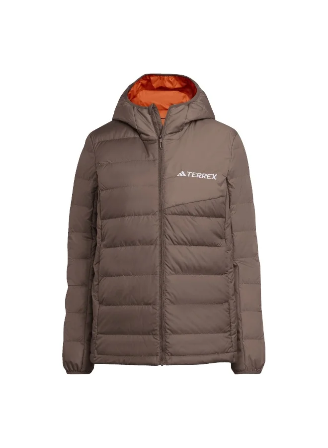 adidas Adidas W Mt Down H J Brown Jacket (Down) Jackets For Women
