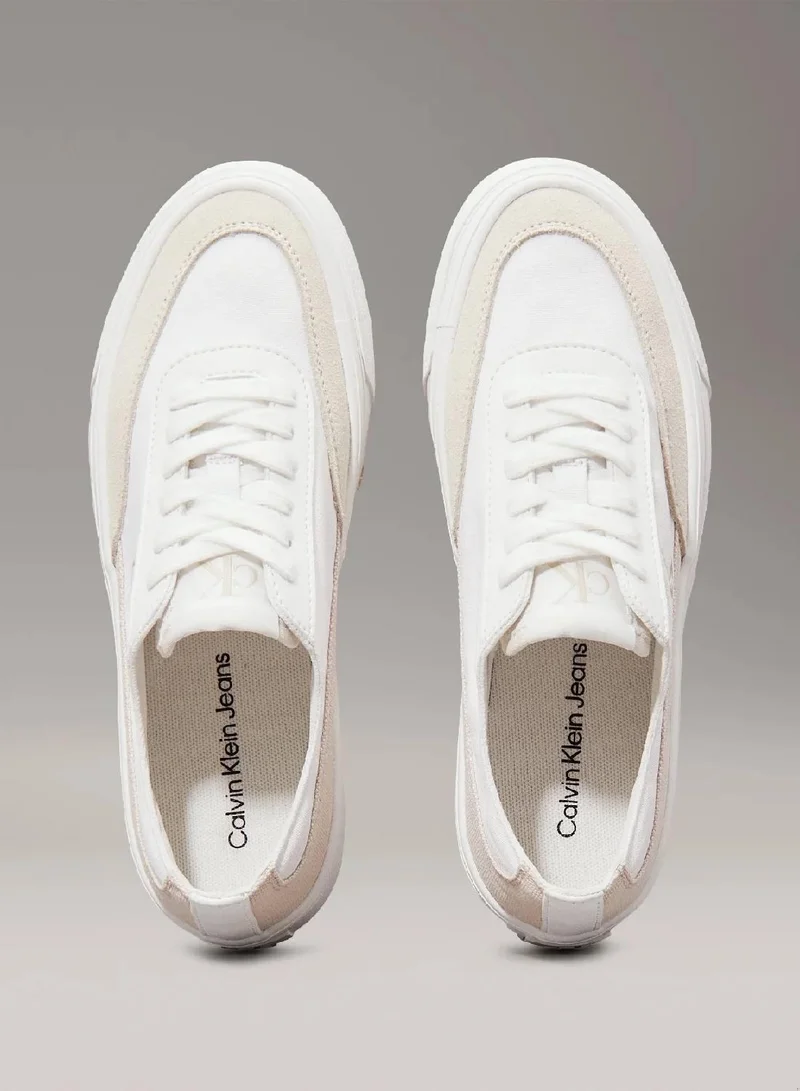 Calvin Klein Jeans Canvas Platform Trainers