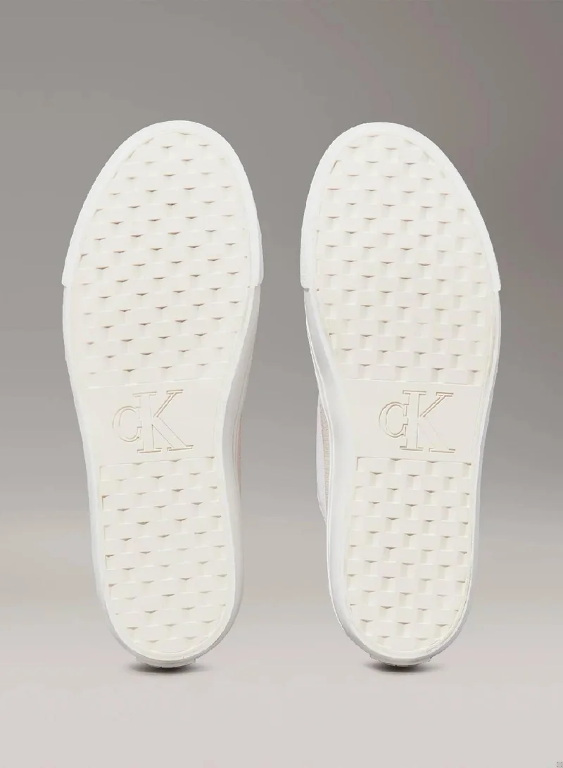 Calvin Klein Jeans Canvas Platform Trainers