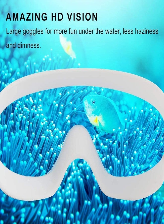 Dravizon Swimming goggles for men and women [upgrade], UV protection anti fog adjustable strap comfort with attached earplug professional swimming goggles for adults and teenagers - Image 5
