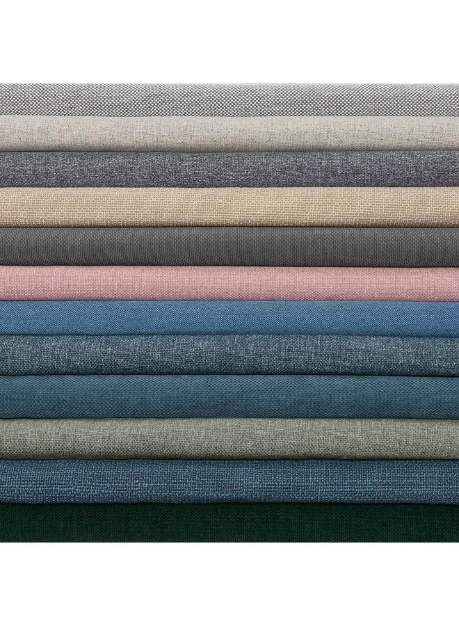 زبون غطاء لمسند القدم مع مساحة تخزين، كلينج رمادي فيروزي - Image 3