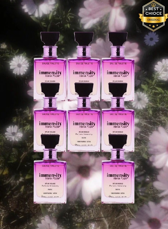 إمنسيتي 8 قطع عطر انتينس بيربل باريس للنساء 100 مل - Image 1