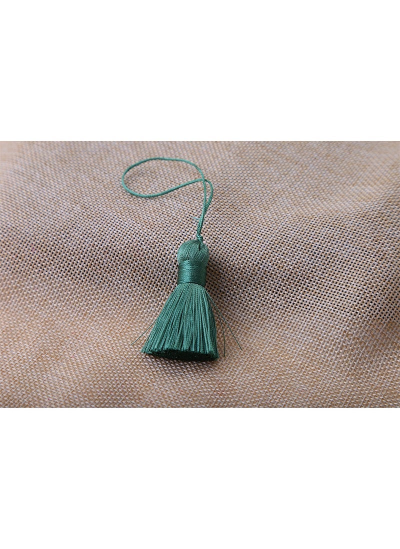 Generic 1 x 5 pcs 5cm Tassel Charm Bookmark Clothing Pendant Autumn Fragrance Green