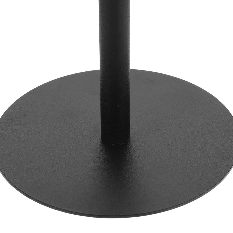 Vertical T Shaped Hand Towel Holder Stand Black Iron Bathroom Kitchen Countertop Storage Rack - Image 4