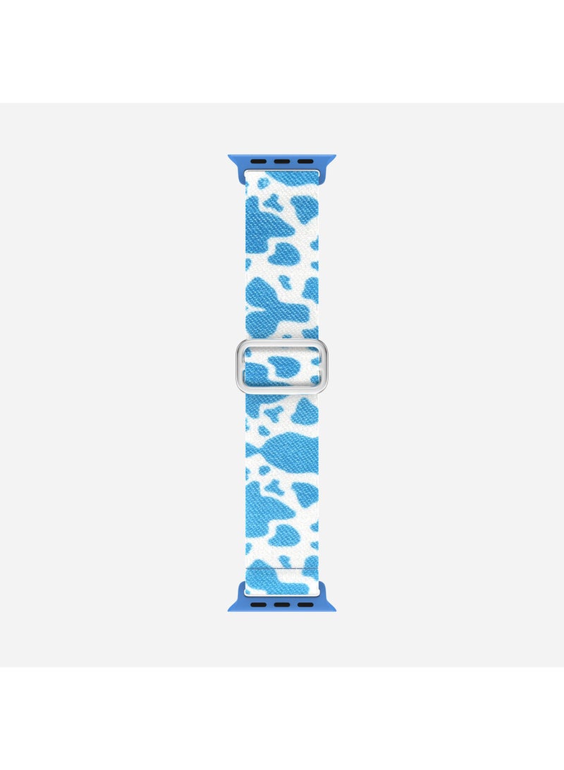 Y&D Applies To Iphone Watch 42/44/45/49mm Woven Nylon Plain Painted Strap  - Image 1