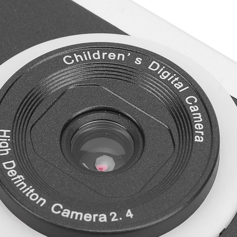 HD Digital Camera 50MP 1080P 8X Zoom, Kids Digital Camera with Front and Rear Dual Cameras, Built - in Filters and Fill Light for Children Photography (Black) - Image 5