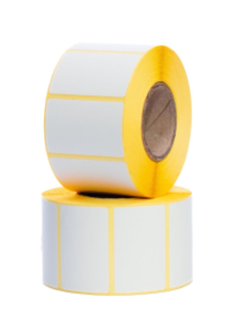 Terabyte 3 Rolls - 50mm x 25mm Barcode Label Sticker Direct Thermal 1000 Labels Per Roll - Image 2