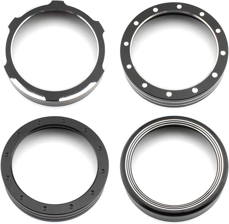 QASULER Motorcycle Speedometer Trim Ring for Harley Davidson X350 - Image 5