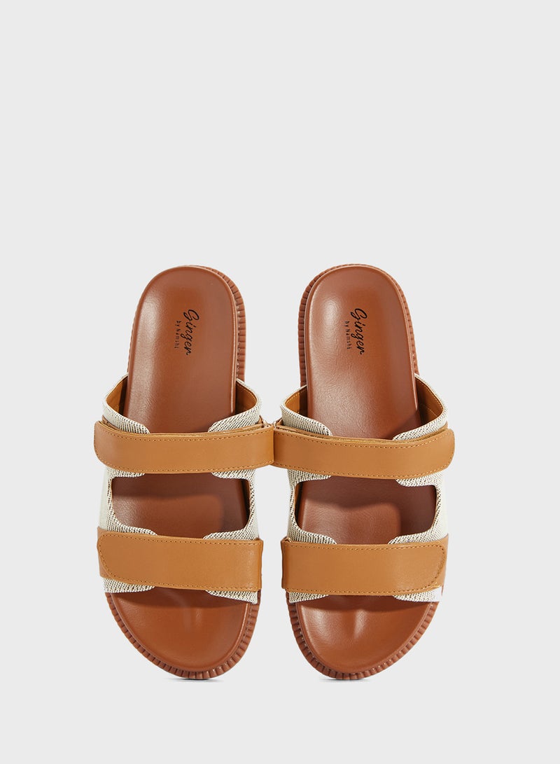 Ginger Canvas Casual Sandal  - Image 4