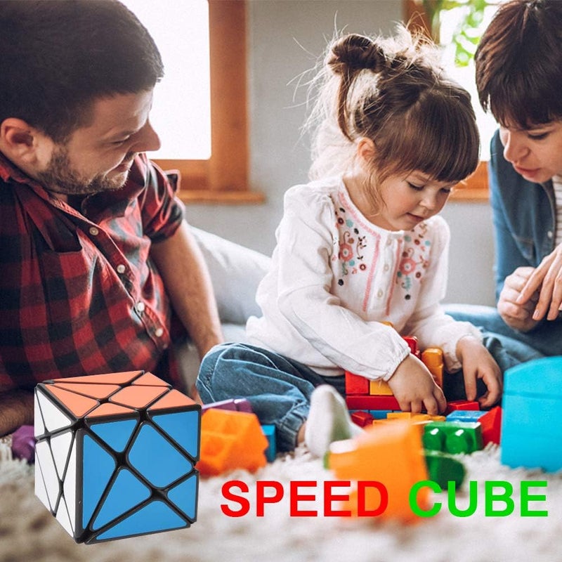 4-Pack YJ Cube Set - Includes Fluctuation Angle, Wheel, Mirror, and Square King Puzzle Cubes - Image 4