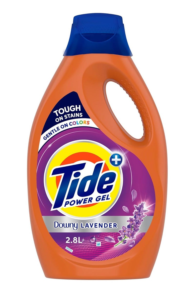 تايد باورر جل لغسيل الملابس مع داوني لافندر ،2.8لتر - Image 1