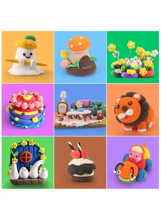 24 Colors DIY Plasticine for Kids Education, Super Light Modelling Clay Interactive Toy - view 3