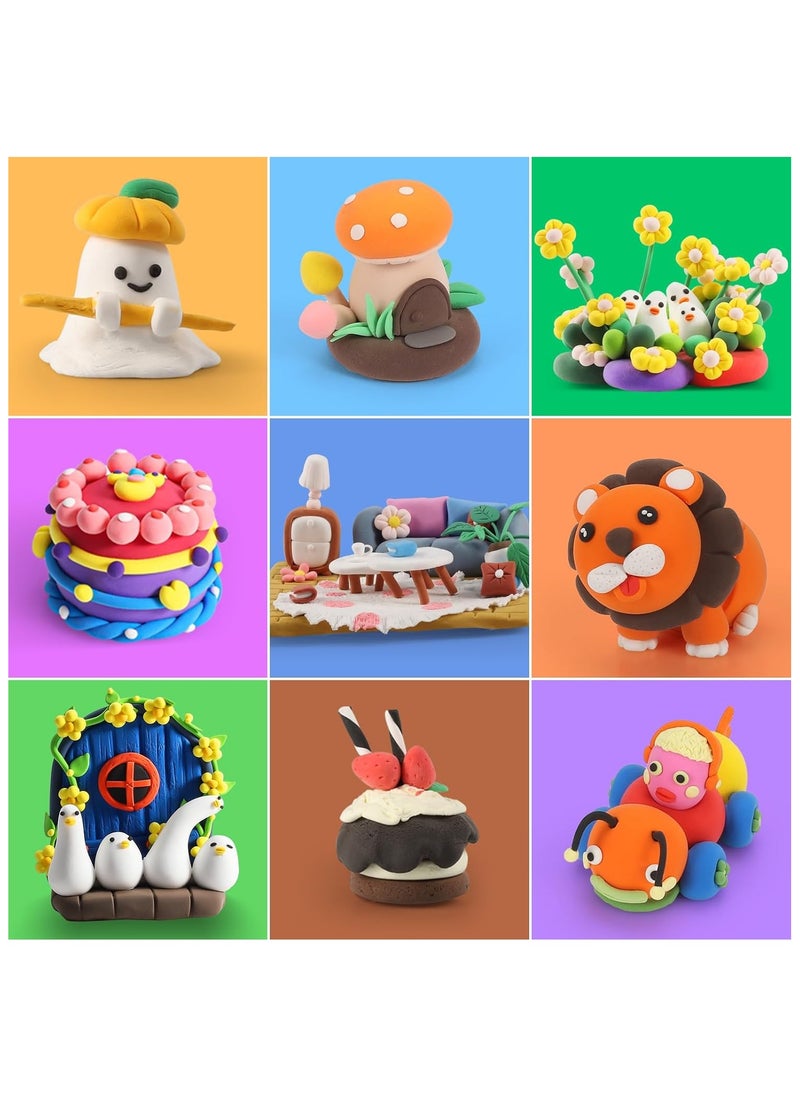 General 24 Colors DIY Plasticine for Kids Education, Super Light Modelling Clay Interactive Toy  - Image 3
