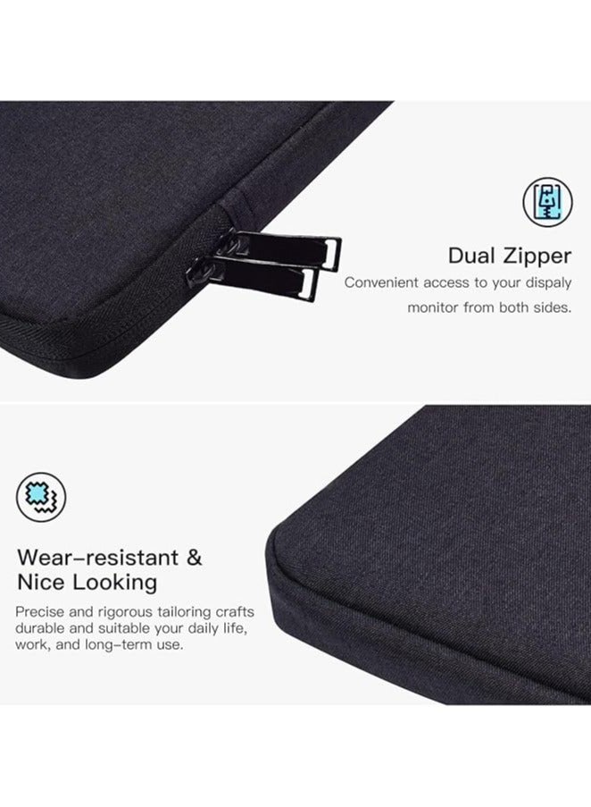 erorex 18-18.5 Inch Portable Monitor Case Sleeve for InnoView aimuonos UPERFECT Ingnok Motyeowe VisionOwl Lasitu COOLHOOD Usparkle EVICIV HONGO,Laptop Notebook Computer Gaming Display Protective Travel Bag  - Image 2