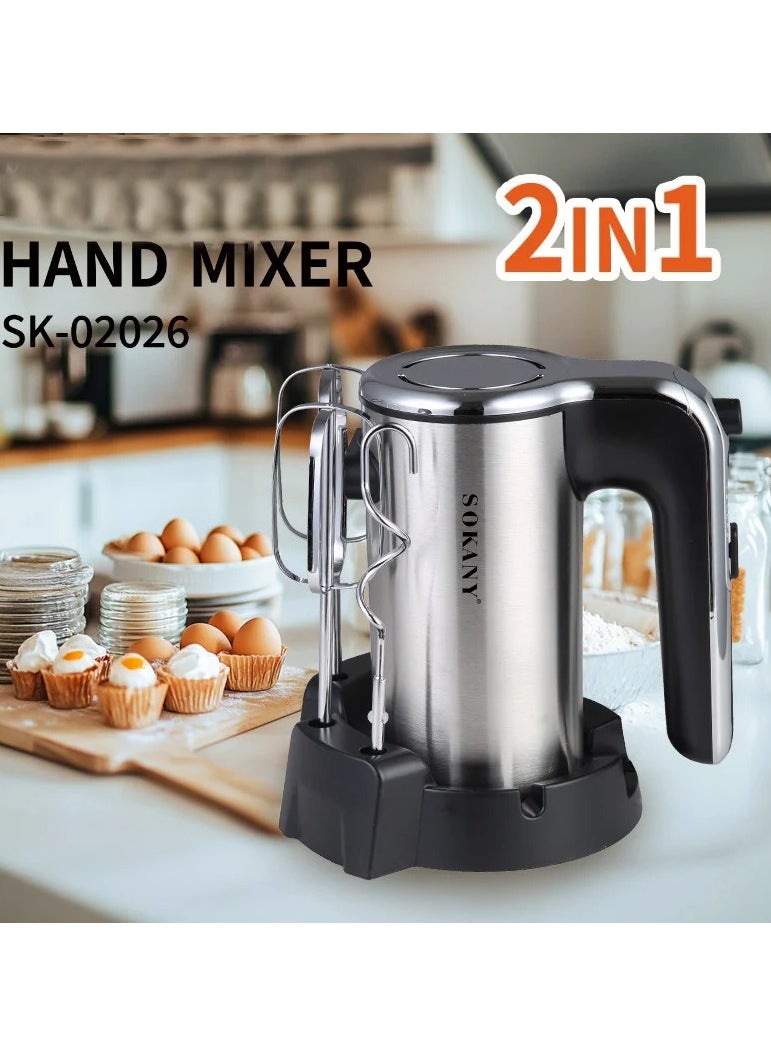 sokany SK-02026 Sokany 2*1 Base Stand Mixer 800W  - Image 2