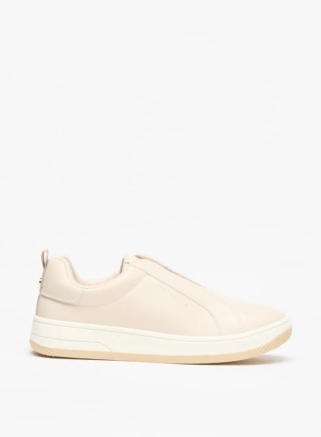Flora Bella By Shoexpress Women's Solid Slip-On Low Ankle Sneakers