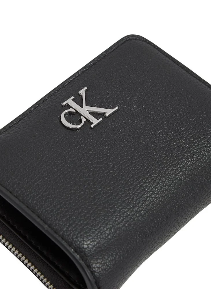 Calvin Klein Jeans MONOGRAM MEDIUM ZIP WALLET