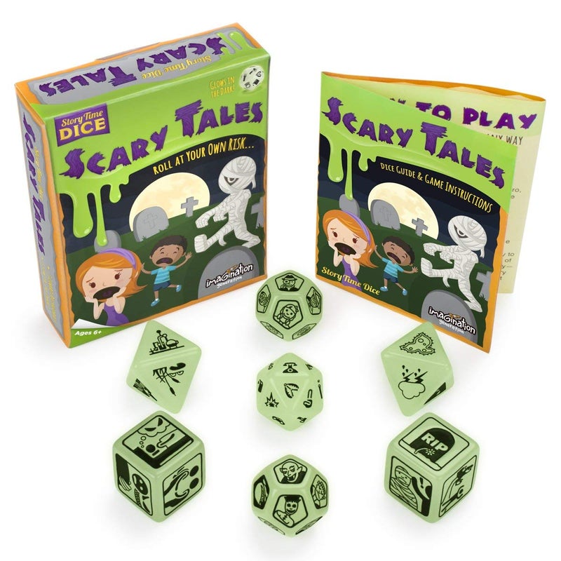 Imagination Generation Story Time Dice Scary Tales Glows in The Dark by Imagination Generation - Image 2