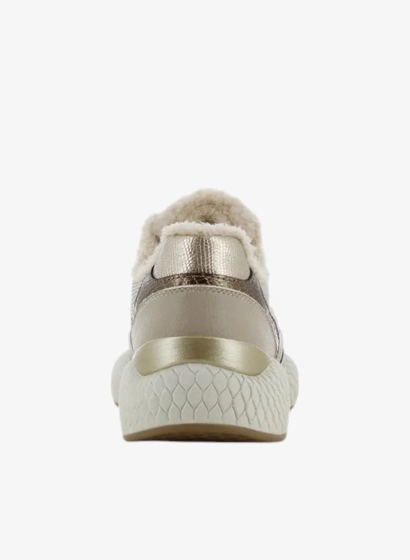 SJ  SJ Women's Panelled Lace-Up Sneakers  | Best Price UAE