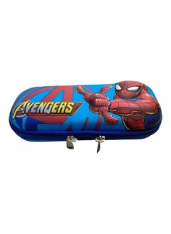 Generic 3D Pencil Case High Quality 3D Pencil Cases and Bags for Boys and Girls, Embrace Adventure with Vibrant Colors in High Quality (Superheroes 2) (Mesh Hero(Light Blue+Navy+Red))  - Image 2
