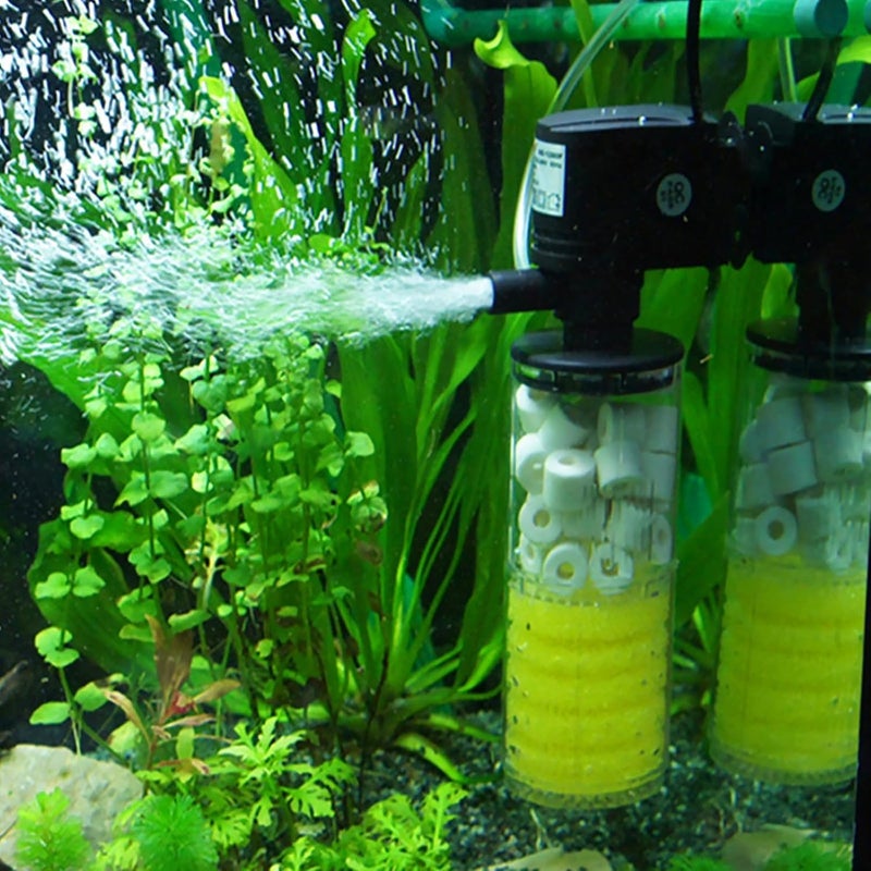 Meridian 3-in-1 Submersible Aquarium Filter Pump, 800 L/H Silent Internal Water Pump for Fish Tank, 10W - CT - Image 4
