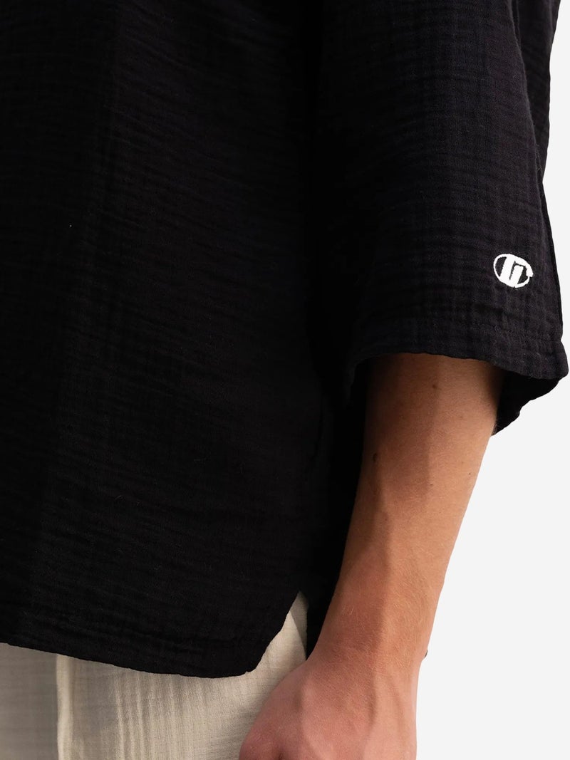 GIESTO Oversized Crew Neck Cotton T-Shirt - Image 2