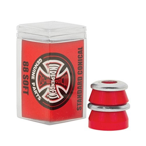 INDEPENDENT TRUCK BUSHINGS Standard Conical Cushions Soft 88a RED Skateboard - Image 5